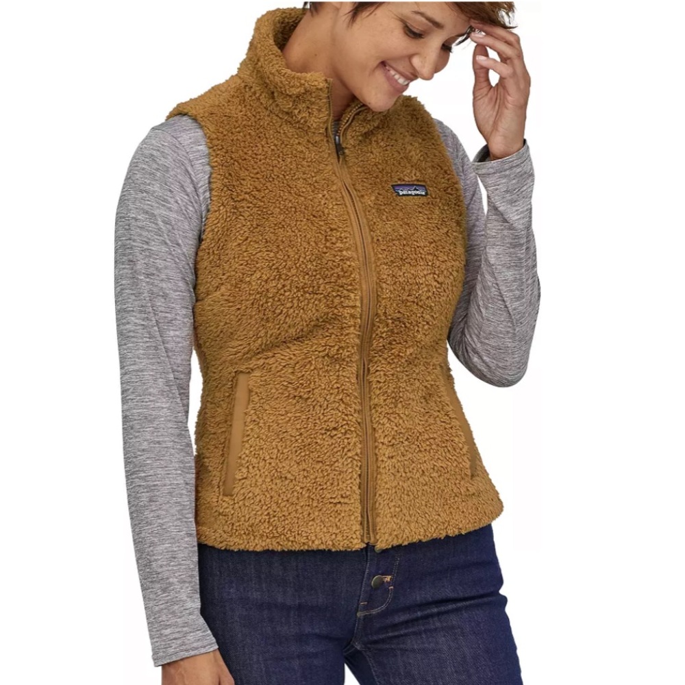 Patagonia Los Gatos fuzzy fleece vest - Picture 2 of 8